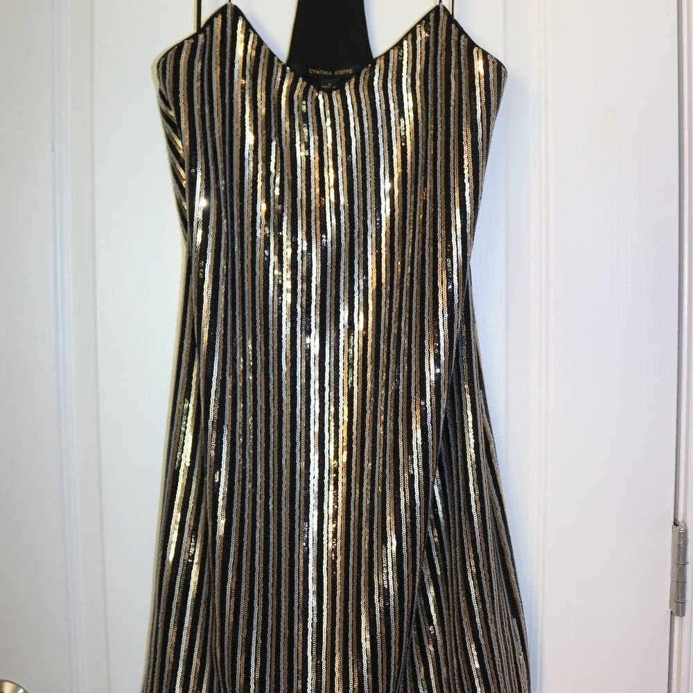 Cynthia Steffe- Mia Sequin Dress